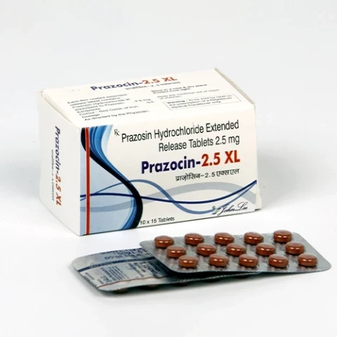 فاعلية برازوسين (Prazosin) دواء لخفض ضغط الدم المرتفع